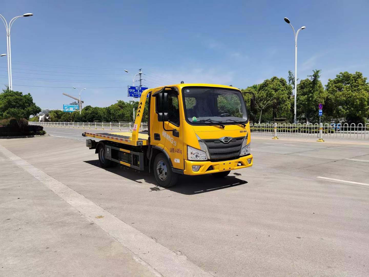 福田领航G5蓝牌清障车 更安全，更智能，更舒适
