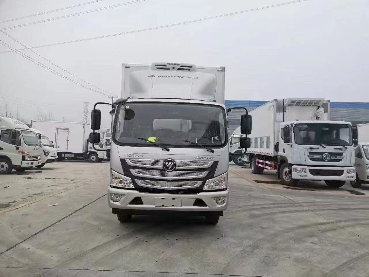 福田欧马可S3排半5.1米冷藏车厂家直销