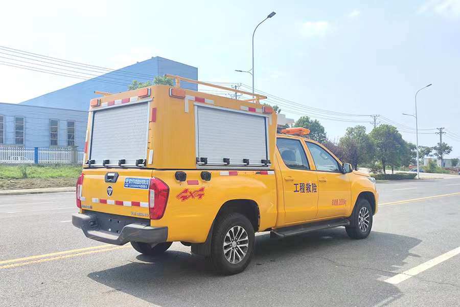 福田四驱皮卡工程应急抢险救险车价格