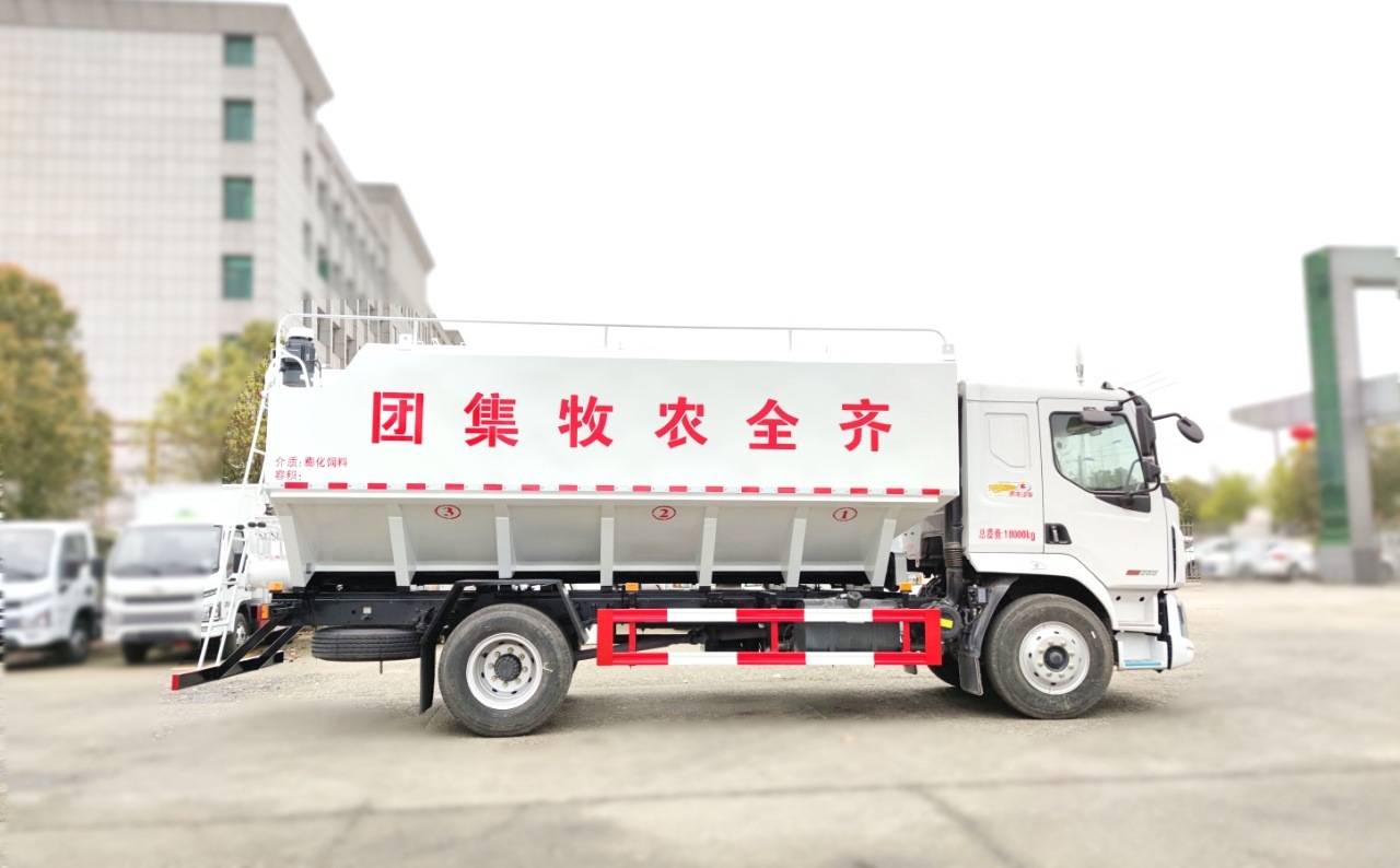 国六短轴距饲料车，山区重载专用版！