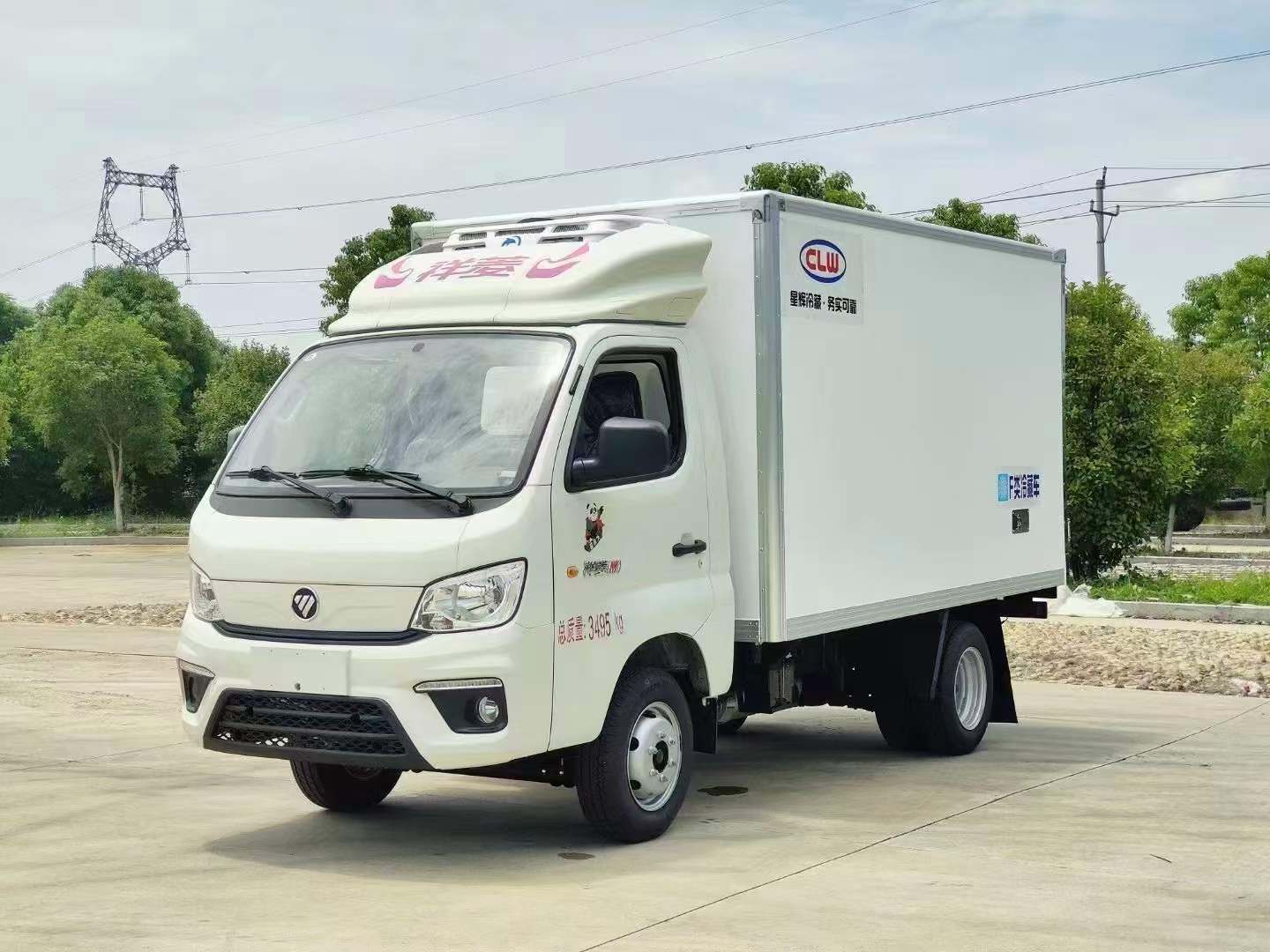 福田M2 蓝牌冷藏车 轻松拉货不用愁