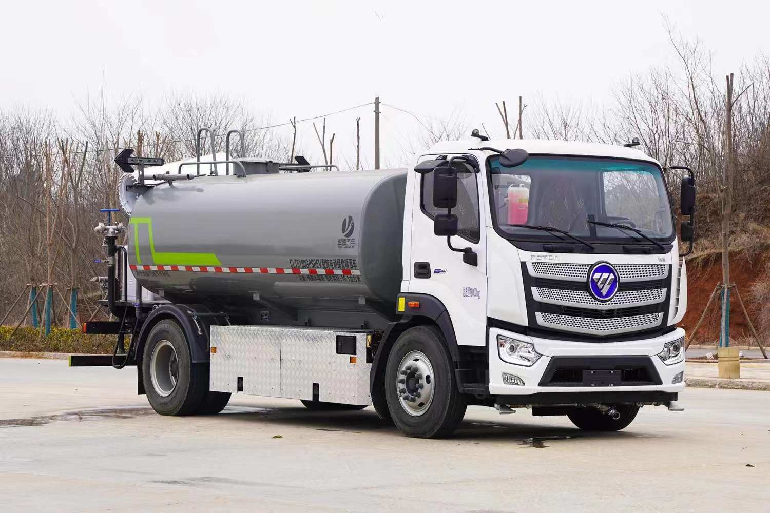 【新品上市】福田智蓝13方纯电动洒水车，200度电！促销中