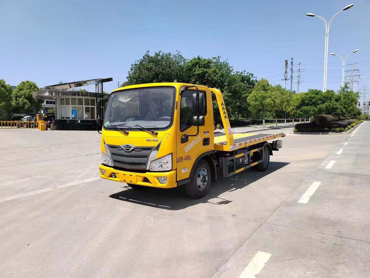 福田领航G5蓝牌清障车价格