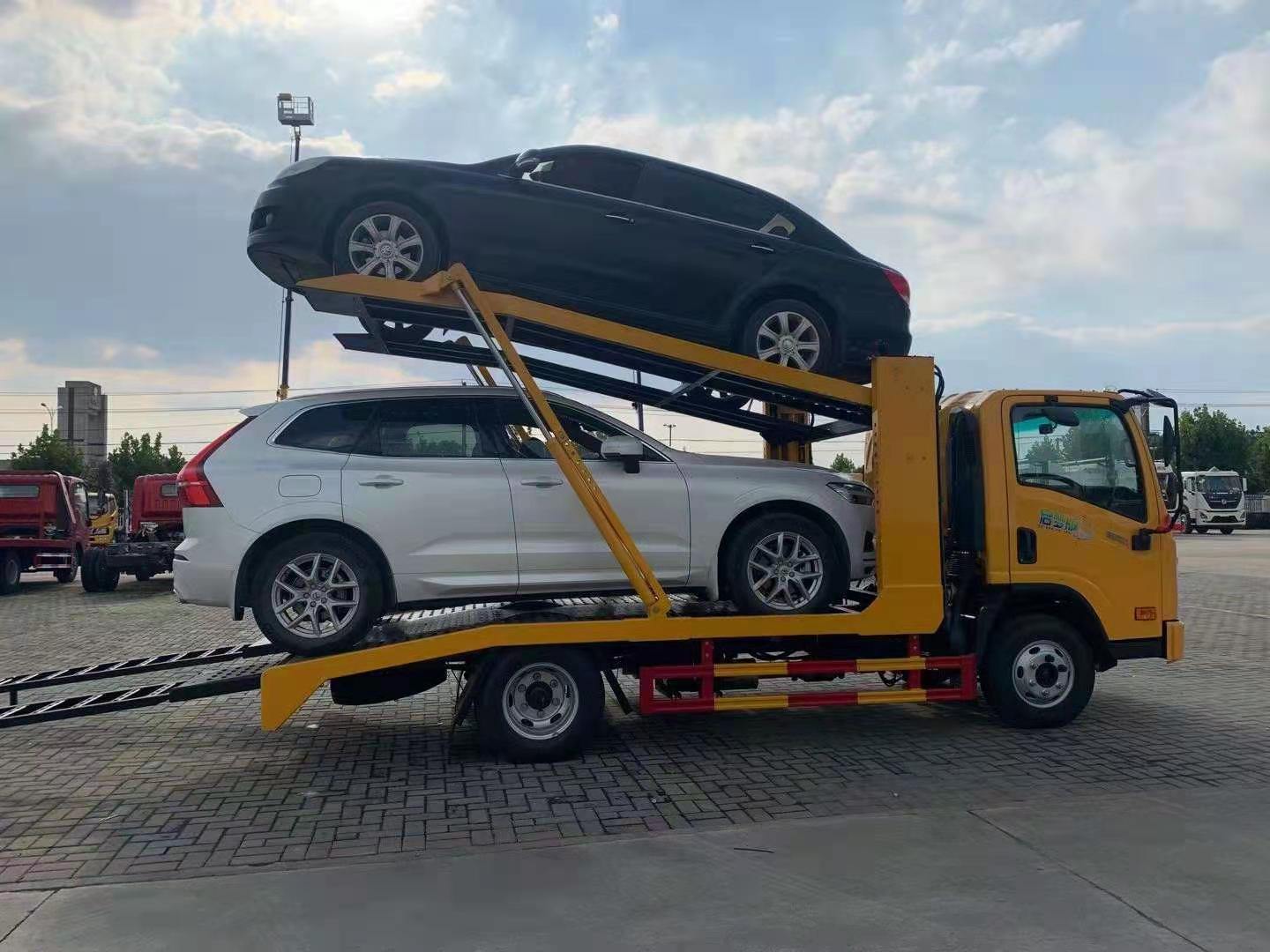 成都大运蓝牌车辆运输车（二位板）价格