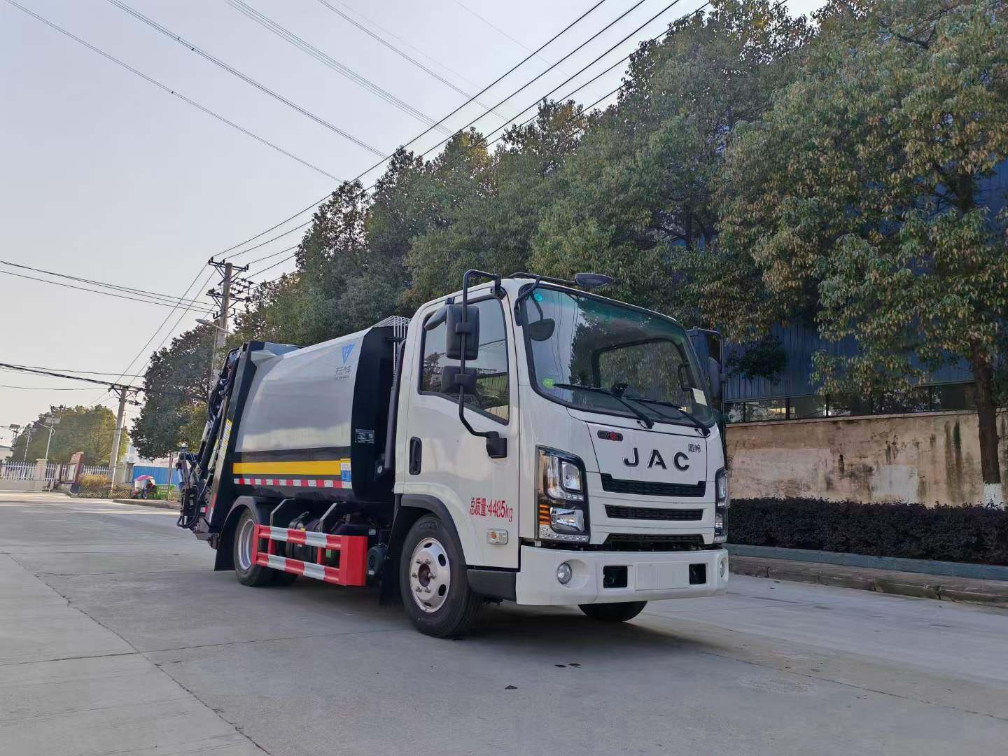 江淮威铃6方蓝牌压缩垃圾车价格