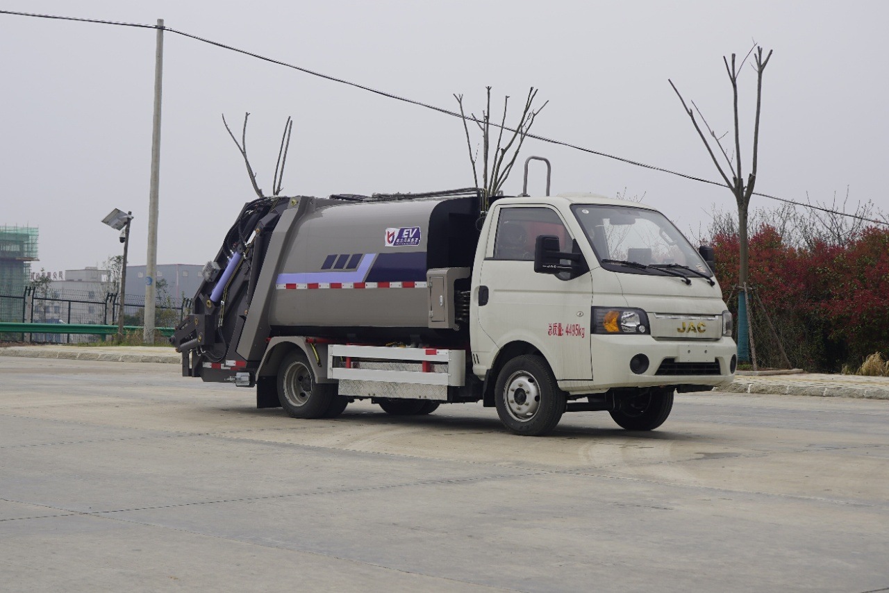 江淮帅铃i3蓝牌纯电动压缩垃圾车价格