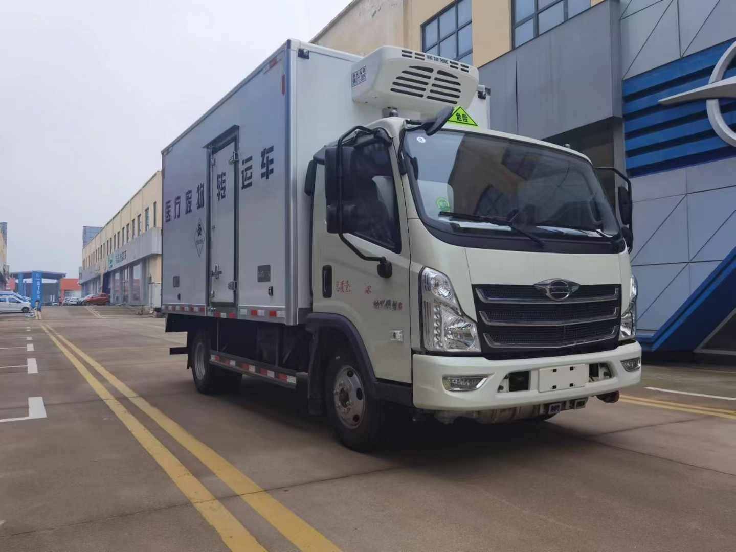 蓝牌18立方医疗废物转运车价格