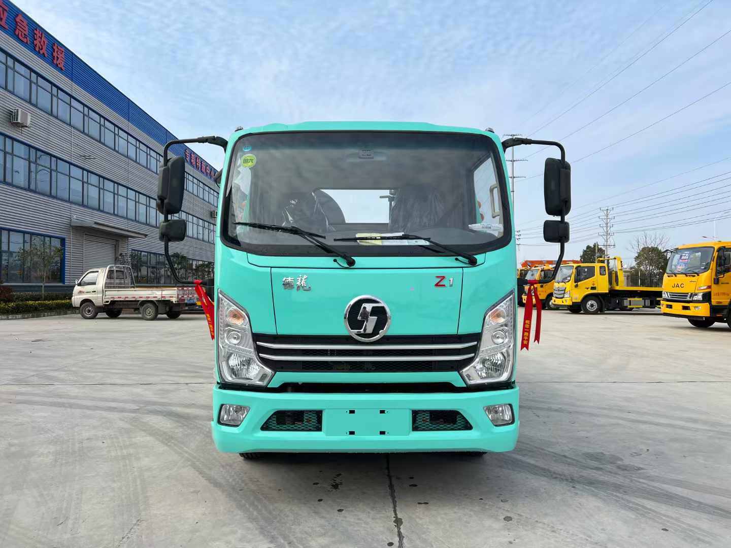 国六(3600) 陕汽德龙Z1 蓝牌重载翻转板清障车多少钱