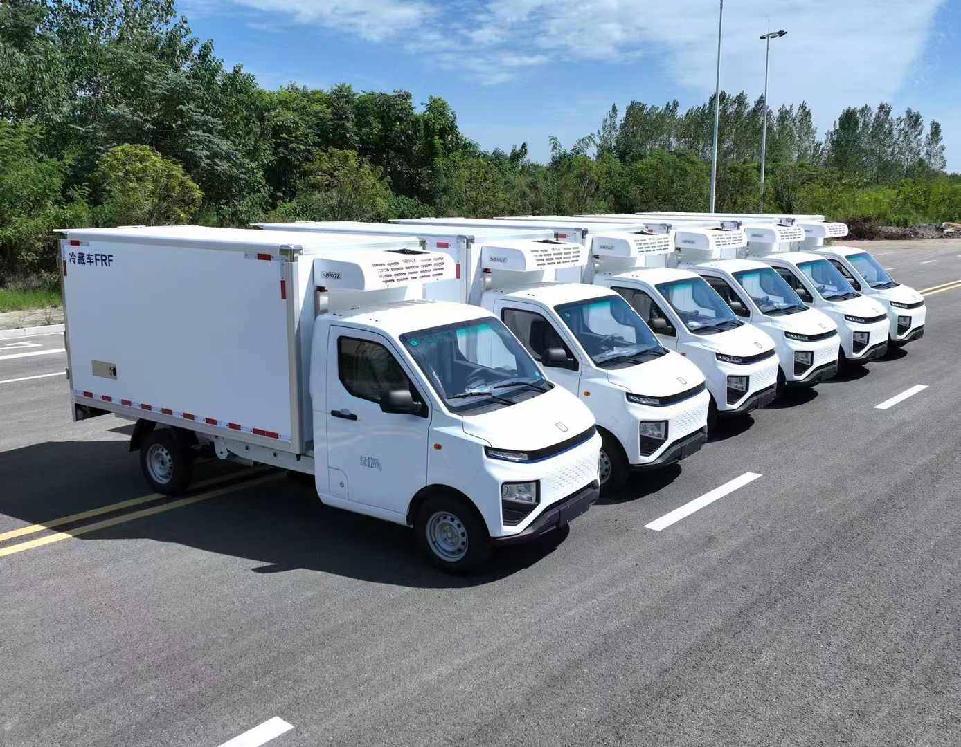 吉利F1E纯电动冷藏车 城市配送首选 性价比最高
